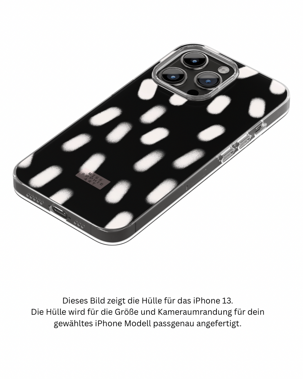 iPhone Hülle SCHWARZ WEISS
