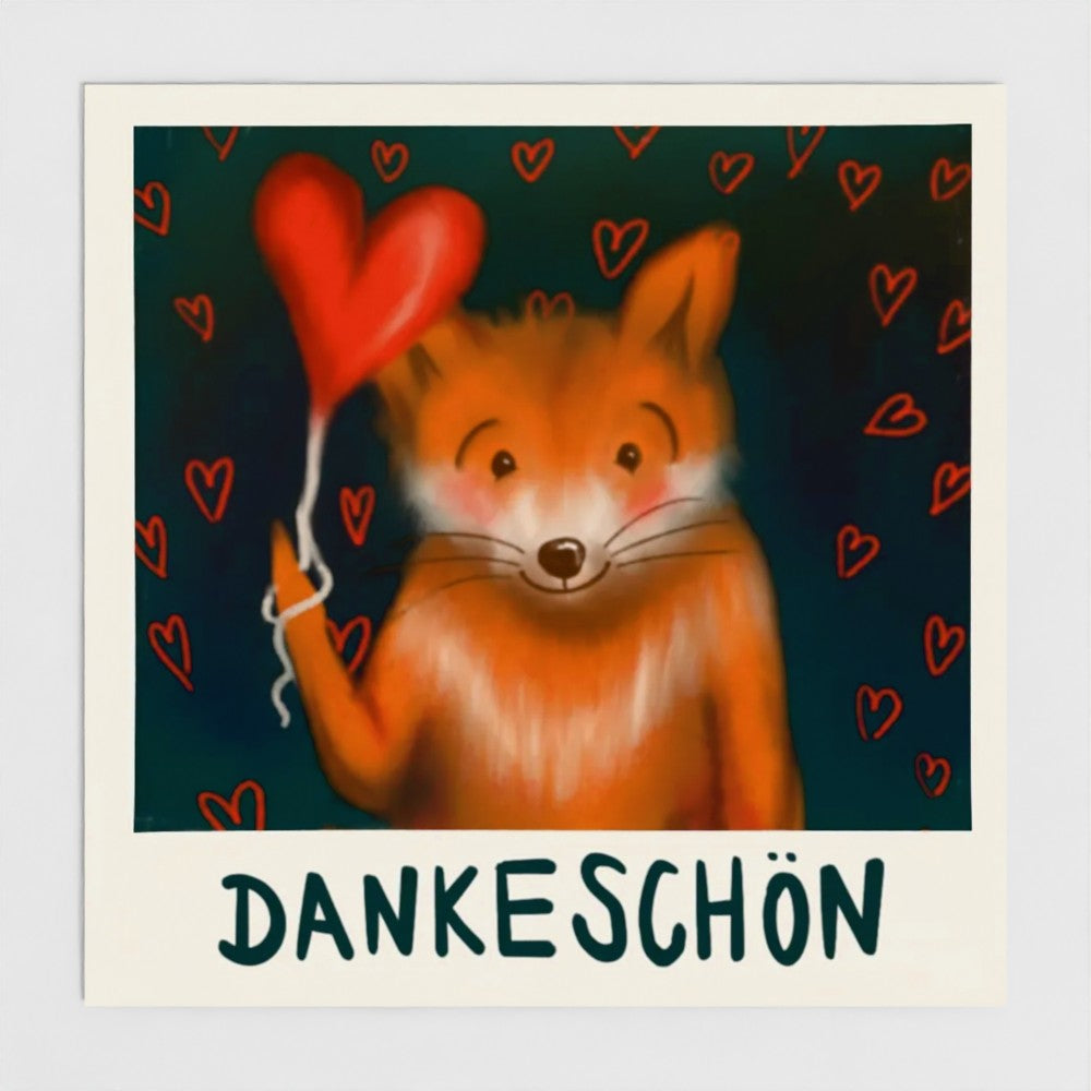 Grußkarte DANKESCHÖN